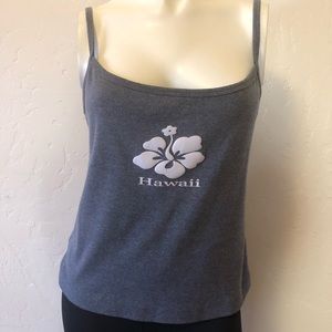 FAVANT Hawaiian spaghetti strap tank top